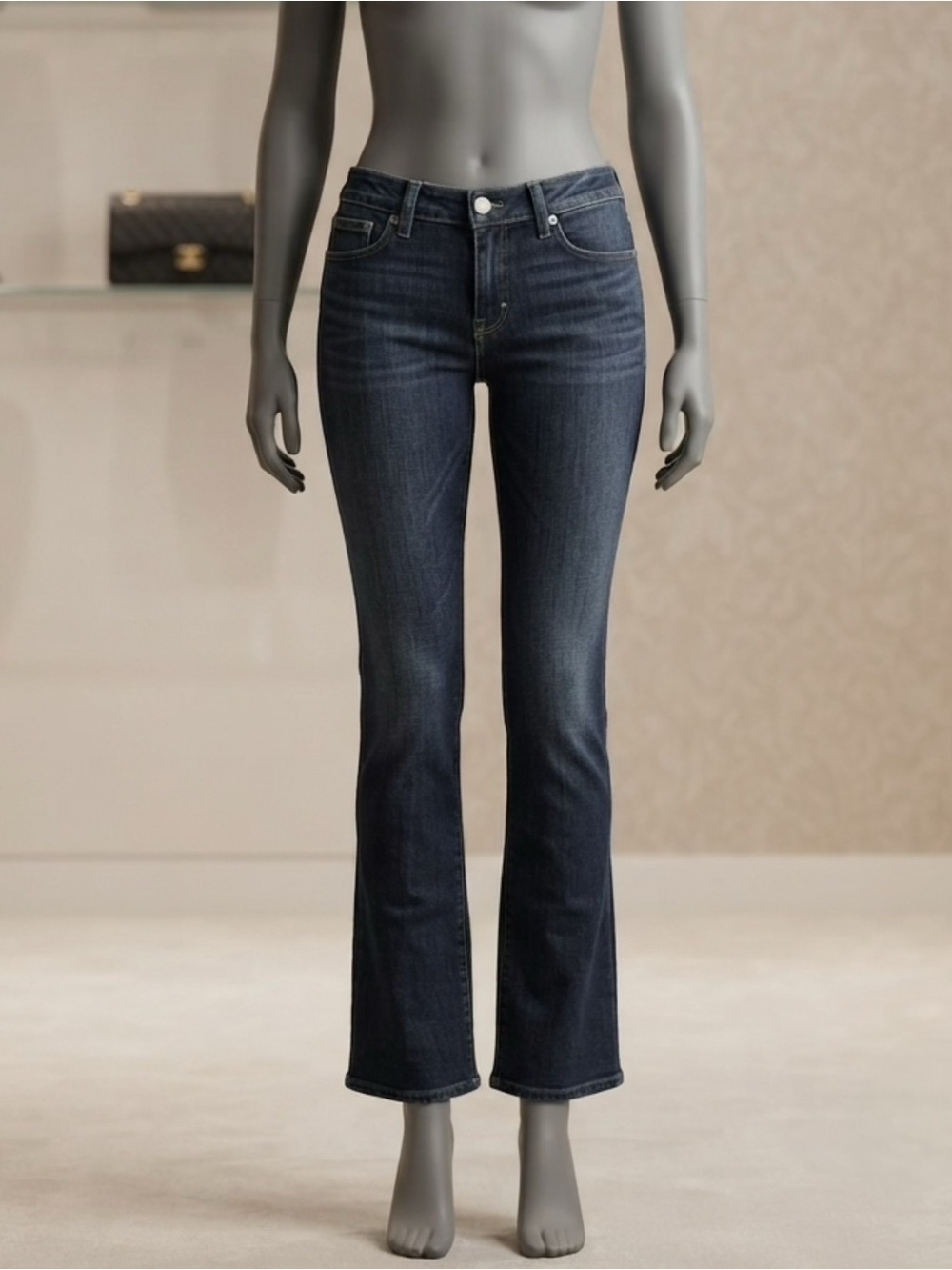 🔥Levi's Dark Blue Flared Women's Jeans🔷